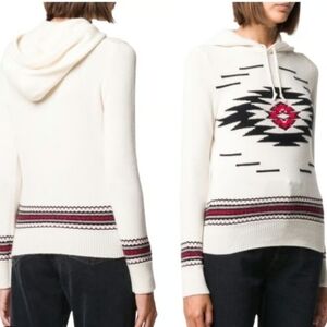 Polo Ralph Lauren Cashmere Aztec Hoodie Sweater $398